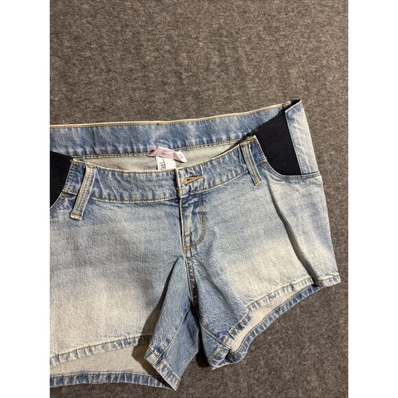 Ingrid & Isabel Maternity Women’s Shorts Short Mini Denim Size 6 - Picture 3 of 5